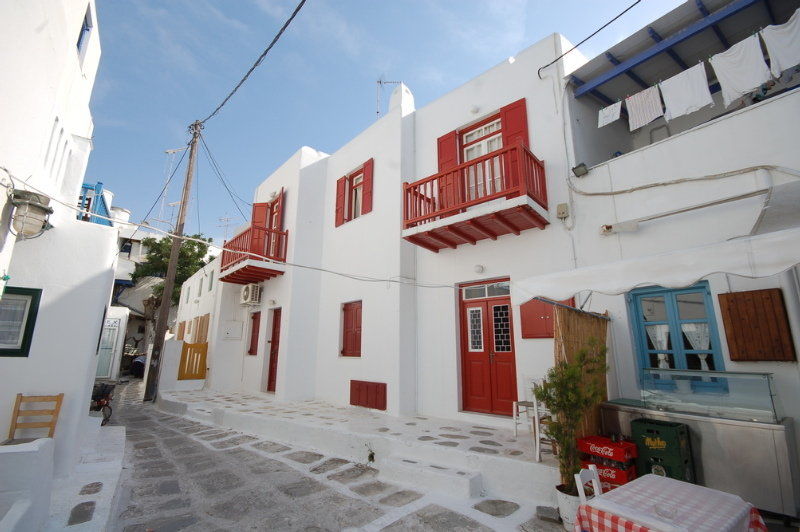 Dimitra Pension Mykonos Town Buitenkant foto